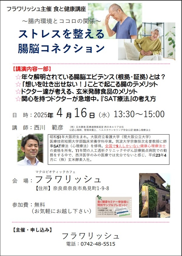 ストレスを整える腸脳コネクション